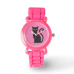 CAT LOVER GIRLS WRIST WATCH