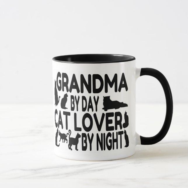Cat Lover Grandma Mug (Right)