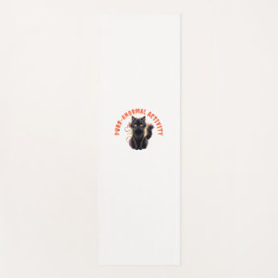 Cat Lover Halloween Purr-anormal Activity Spooky C Yoga Mat