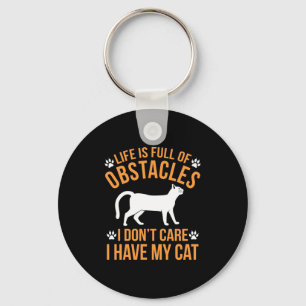Cat Lover I Have My Cat Key Ring
