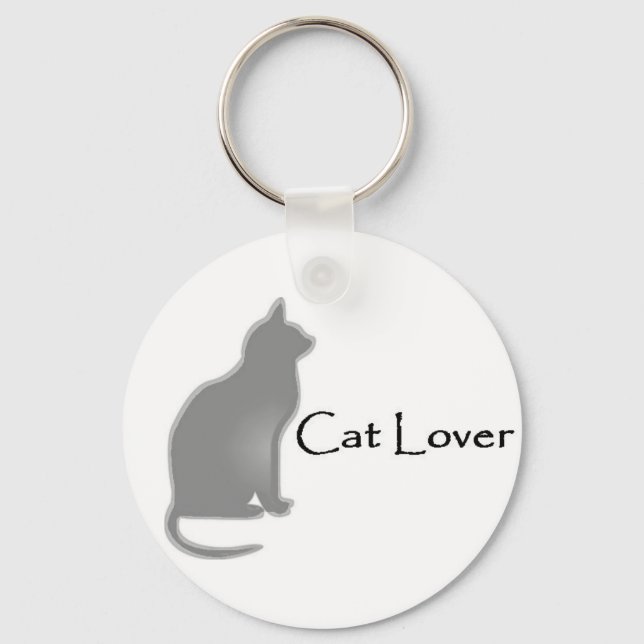 Cat Lover Key Ring (Front)