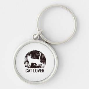 Cat Lover Key Ring