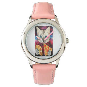 Cat Lover Kid Watch Birthday Gift for Your Kids