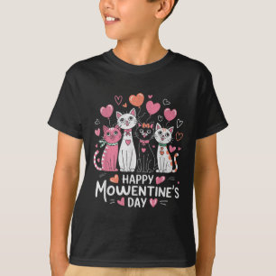 Cat Lover Kitten Happy Valentine Day Men Women Kid T-Shirt