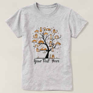 CAT LOVER Kitty Tree T-Shirt