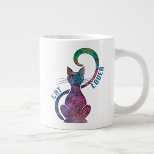 Cat Lover Large Coffee Mug