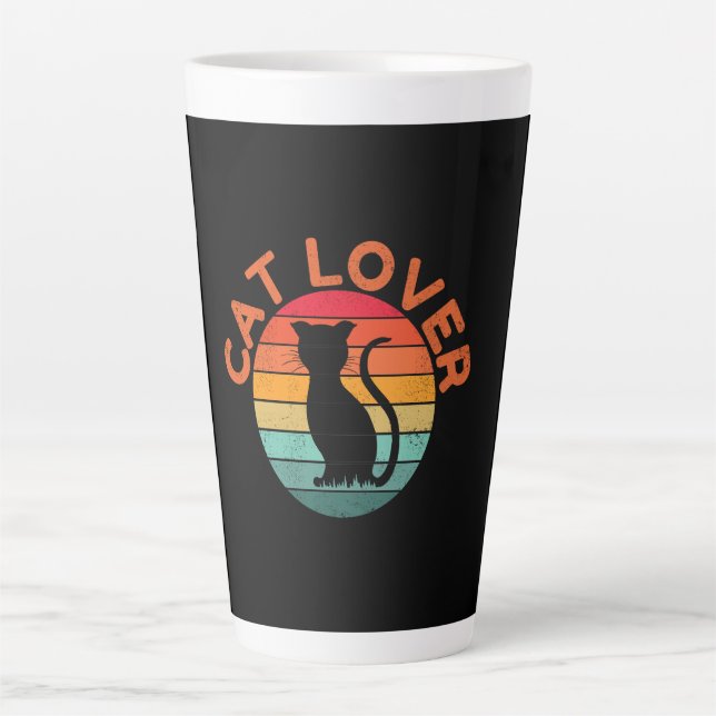 CAT LOVER LATTE MUG (Front)