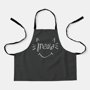 Cat Lover Meow   Apron