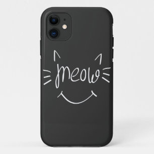 Cat Lover Meow iPhone 11 Case