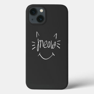 Cat Lover Meow iPhone 13 Case