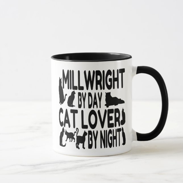Cat Lover Millwright Mug (Right)