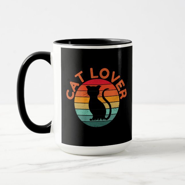 CAT LOVER MUG (Left)