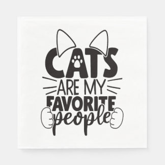 Cat Lover    Napkin