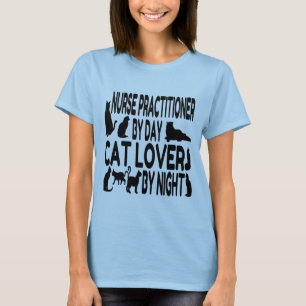 Cat Lover Nurse Practitioner T-Shirt