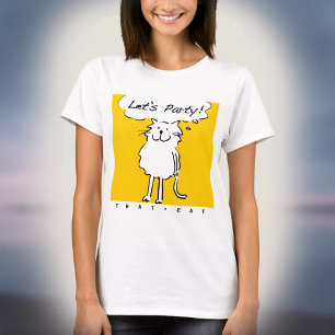 Cat Lover Party Time T-Shirt