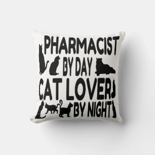 Cat Lover Pharmacist Cushion