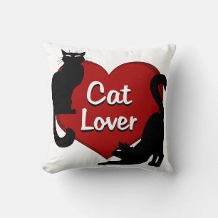 Cat Lover Pillow Cat Lover Gifts Cat Decor