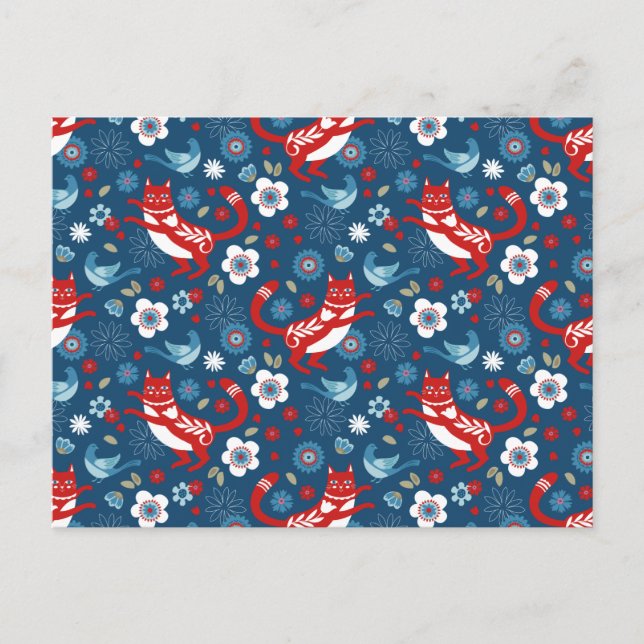 Cat Lover Postcard (Front)