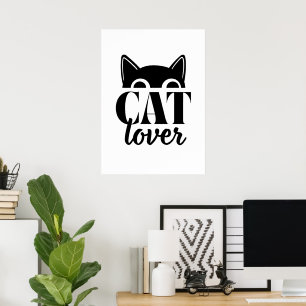 Cat Lover Poster