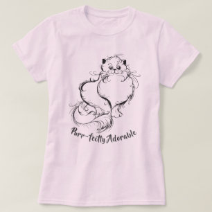 CAT LOVER Purr-fectly Adorable T-Shirt