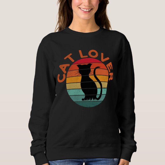 CAT LOVER SWEATSHIRT (Front)