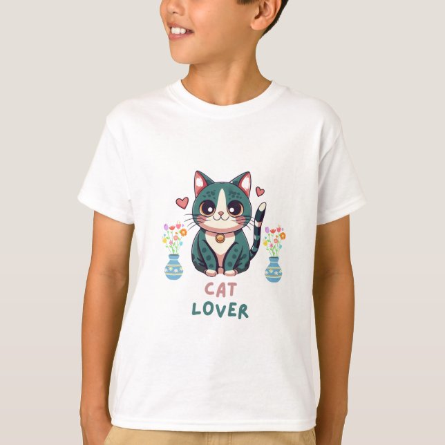 Cat Lover T-Shirt (Front)