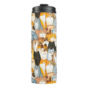 Cat Lover Thermal Tumbler