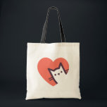Cat Lover Tote Bag<br><div class="desc">We all love our kitties!</div>