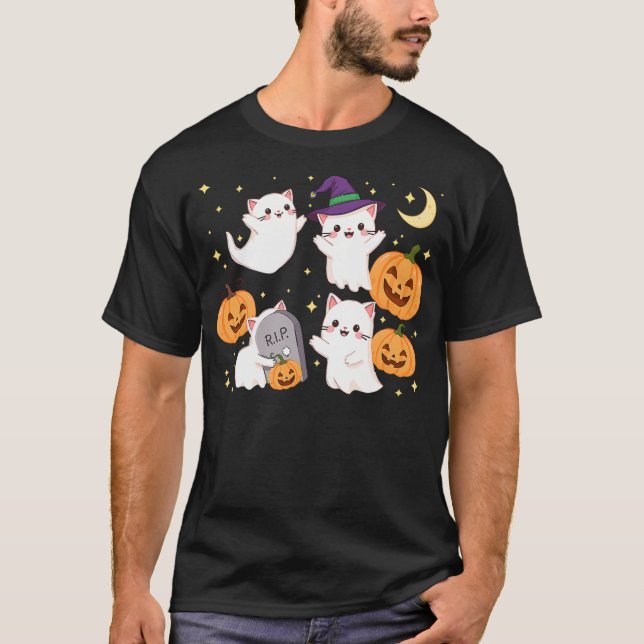 Cat Lover Tshirt for Women Cute Cats Graphic Funny (Front)