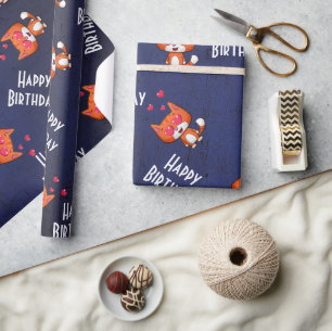 Cat lover wrapping paper