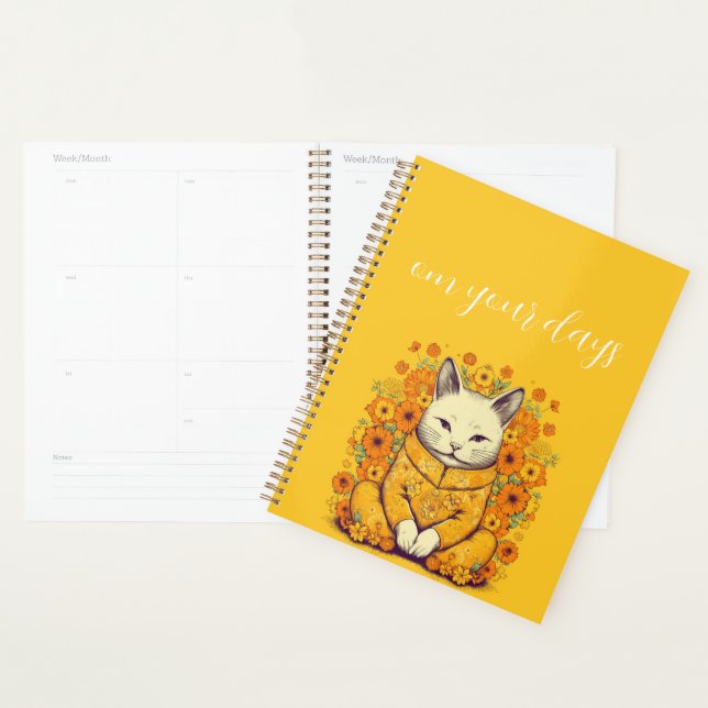Cat Lover's Birthday Essential/ Meowndful Moments Planner (Display)