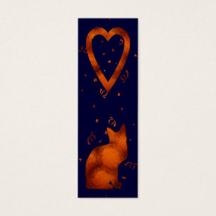 cat lovers bookmark