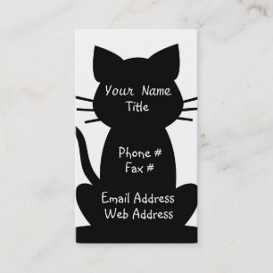Cat Lovers business Card