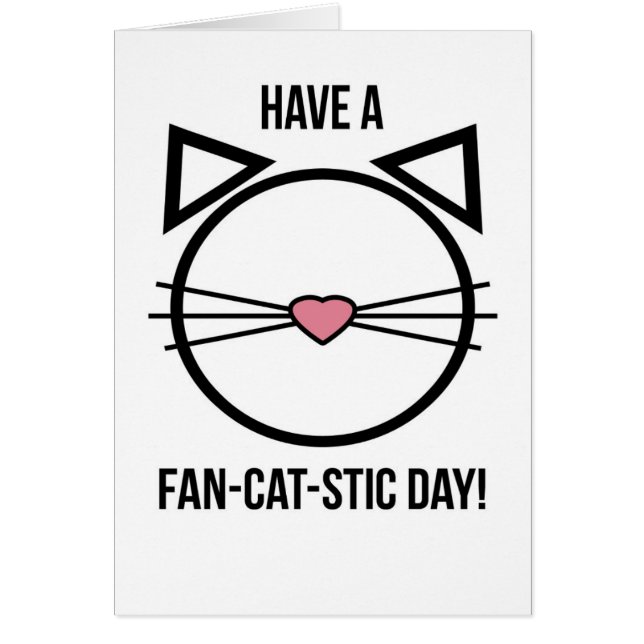 Cat Lover's Card (Front)