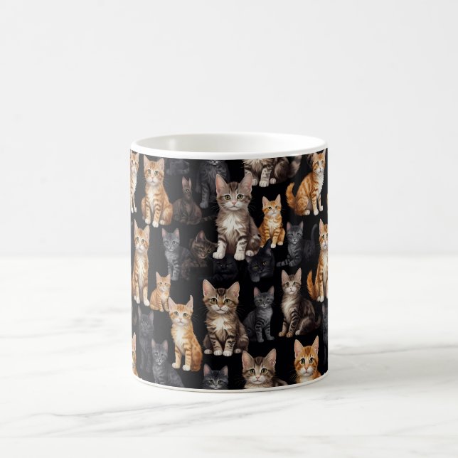 Cat lovers coffee mug (Center)