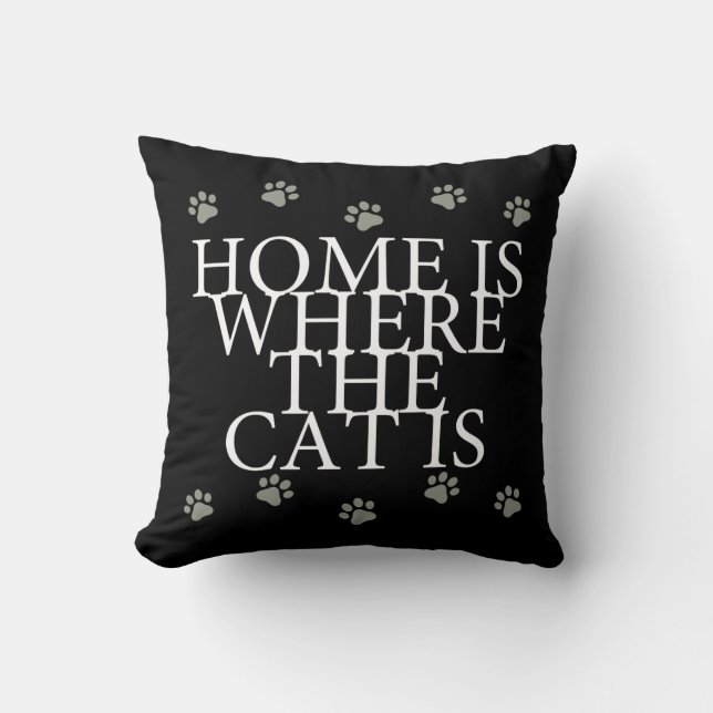 Cat Lover's Cushion (Front)