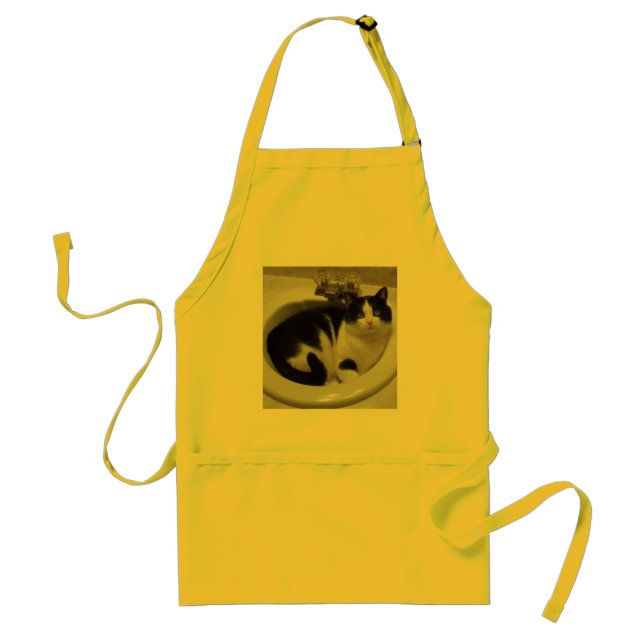 Cat lovers delight standard apron (Front)