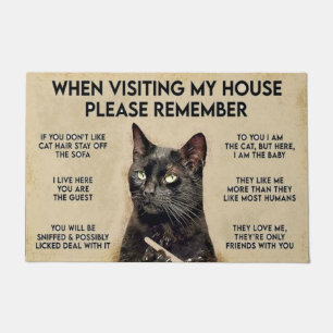 CAT LOVERS DOORMAT