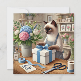 Cat Lovers Father's Day Wishes for Cat Dads