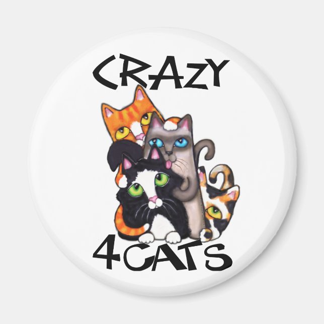 Cat Lover's Magnet (Front)