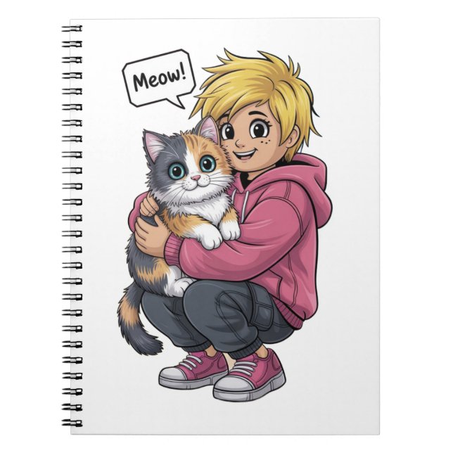 Cat lovers notebook (Front)