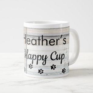 Cat Lovers Personalised Sassy Cat Large Coffee Mug