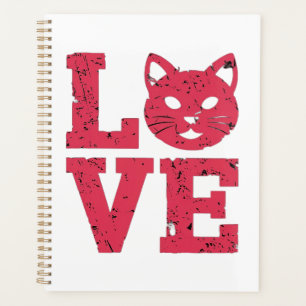 Cat Lovers: Purr-fectly Bold, Edgy, Grunge Design Planner
