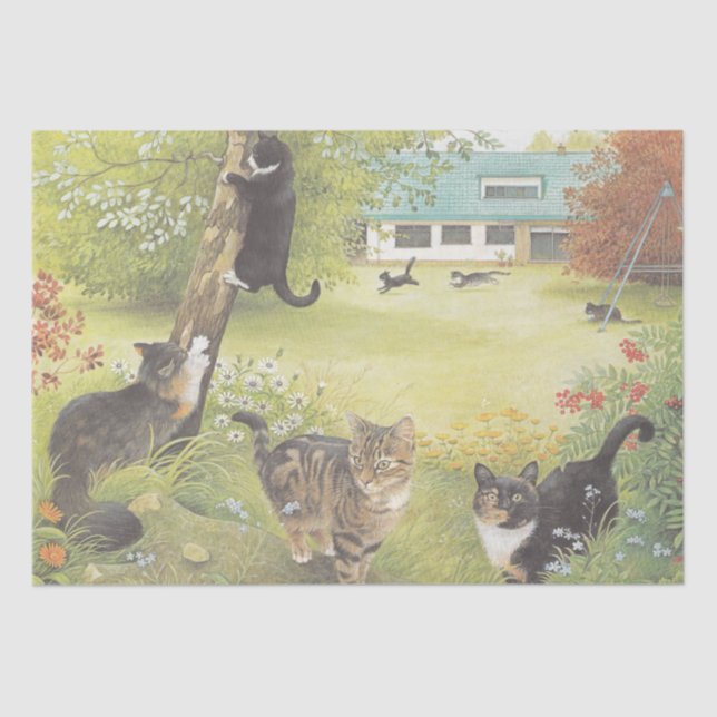 CAT LOVERS TISSUE PAPER (Front)