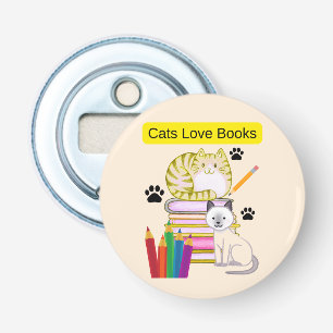 Cat Loves Boots Bottle Opener
