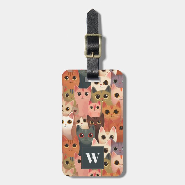 Cat Luggage Tag (Front Vertical)