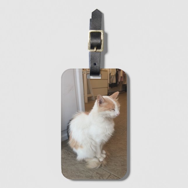 Cat Luggage Tag (Front Vertical)