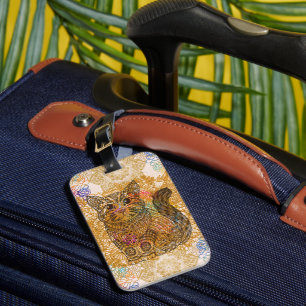 Cat Luggage Tag