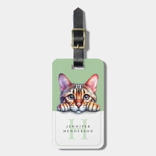 Cat Luggage Tags (Front Vertical)