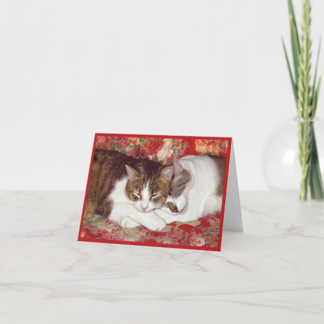 Cat Luv #12 Note Card (Front)